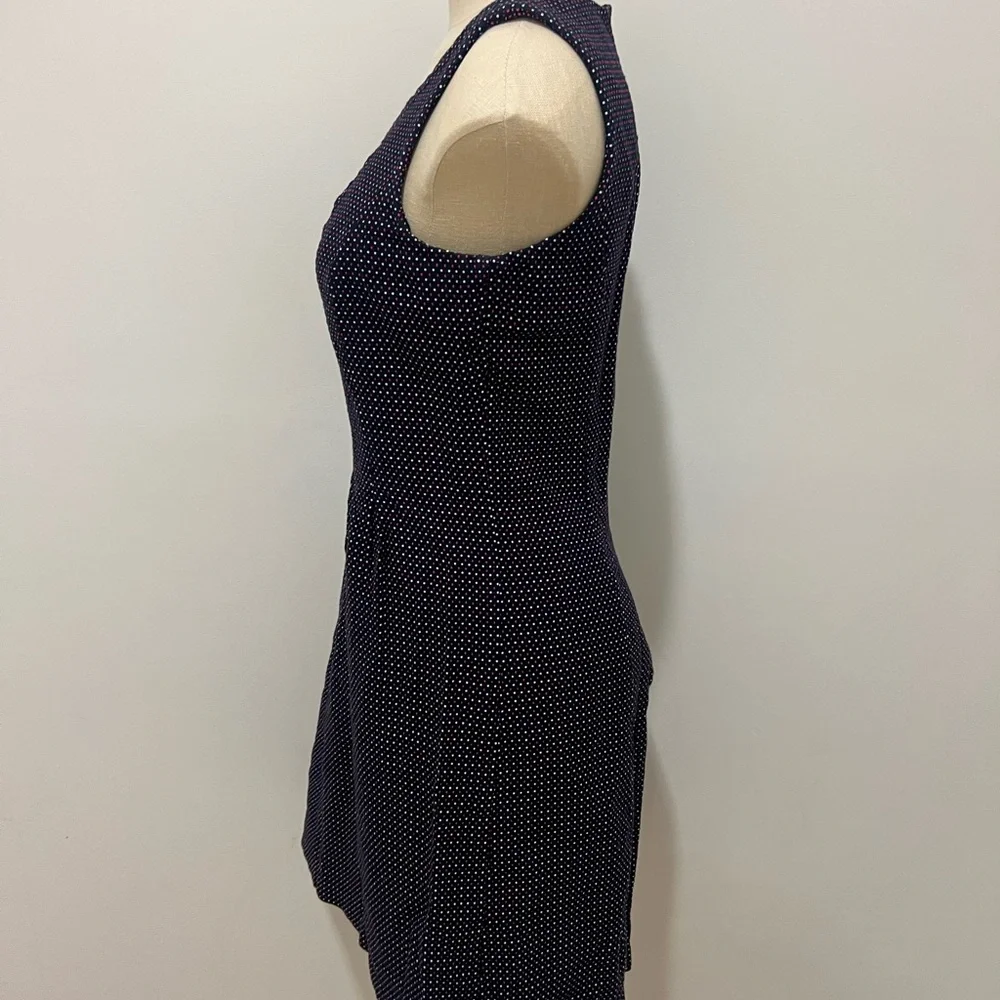 Tommy Hilfiger Navy Mini Dress with Dots - Picture 5 of 8